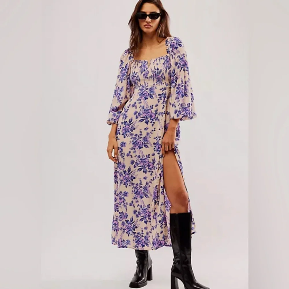 💕Jaymes Midi Dress XS EUC - Picture 1 of 2